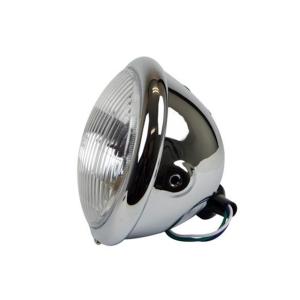 バイクパーツ 電装系 グッズ 5-3/4インチ ベイツタイプヘッドライト