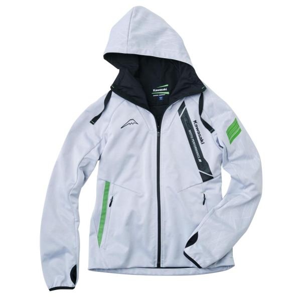 カワサキ×クシタニ オリジナルデザイン 秋冬用 LLサイズ グレー  Kawasaki カワサキ 純...