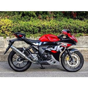 GSX-R125/GSX-S125  ラウンド/ステンレスサイレンサー フルエキゾースト  WR’S...