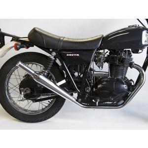 Motor Rock モーターロック エストレヤ用 FLAKES トランペットマフラー フルエキ ア...