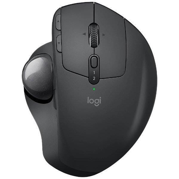 Logicool マウス MX ERGO 光学式 無線(ワイヤレス) 6ボタン Bluetooth・...