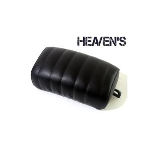 メーカーお取り寄せ HEAVENS ヘブンズ ロングワイドピリオンシート ブラック/タックロール Pil-H-BK-C｜OCCroom’sヤフー店