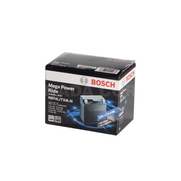 BOSCH ボッシュ バイク 二輪バッテリー液入り RBT4L/TX4L-N
