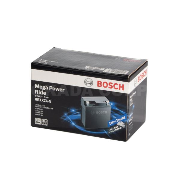 BOSCH ボッシュ バイク 二輪バッテリー液入り RBTX7A-N