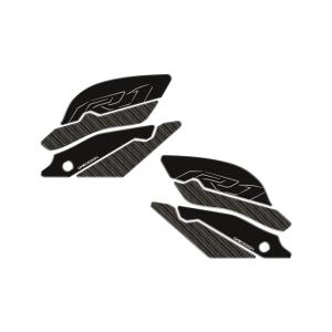 ワンデザイン レジンタンクサイドパッド ブラック/カーボン調 R1 20-23 SIDER5P