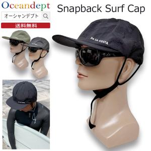 サーフキャップ デラコスタ De La COSTA Surf Cap Snapback  UV CARE 男性 女性 フリーサイズ FREE SIZE（59cm） ナイロン100% 送料無料｜oceandept