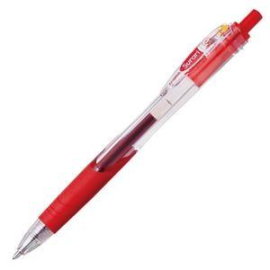 (まとめ) ゼブラ 油性ボールペン スラリ 1.0mm 赤 BNB11-R 1本 〔×60セット〕