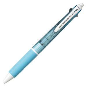 （まとめ） 三菱鉛筆 多機能ペン ジェットストリーム2＆1 0.7mm （軸色：水色） MSXE35...