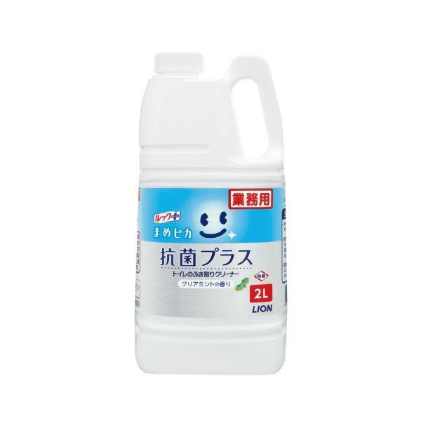 （まとめ）ライオン ルック まめピカ抗菌プラス 業務用 2L〔×10セット〕