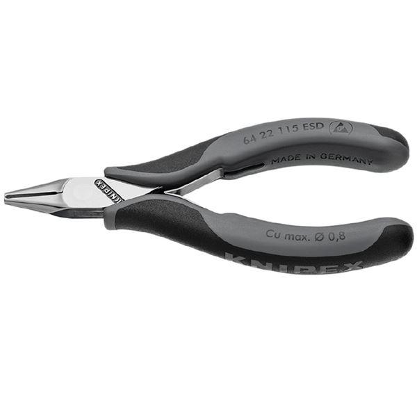 KNIPEX クニペックス エレクトロニクスエンドカッティングニッパー 6422-115ESD