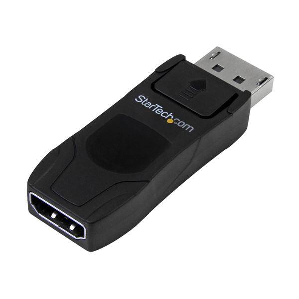 StarTech.com DisplayPort-HDMI変換アダプタ 4K対応 オス/メス DP2...