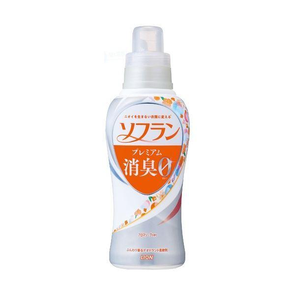 (まとめ) ライオン ソフラン プレミアム消臭 アロマソープの香り 本体 550ml 1本 〔×10...