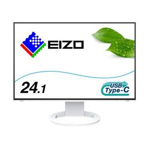 EIZO FlexScan 24.1型カラー液晶モニター 1920×1200mm ホワイト EV2485-WT 1台