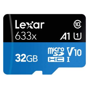 Lexar High-Performance 633x microSDHCカード 32GB クラス1...