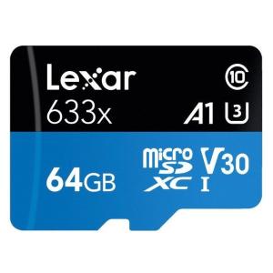 Lexar High-Performance 633x micro SDXCカード 64GB Cla...