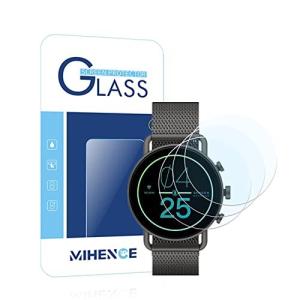Mihence Compatible with Skagen Falster Gen 6 保護フィルム ，9Hガラス保護フィルム 対応  腕時計 Falster Gen 6