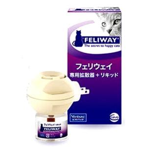 ビルバック フェリウェイ 猫用 専用拡散器1個+リキッド48mL 在庫限り