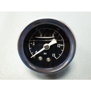 ダイレクトマウント機械式圧力計15psi
