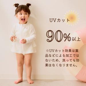 ラッシュガード キッズ 長袖 ジップ フルジッ...の詳細画像1