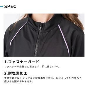 ラッシュガード キッズ スクール水着 フードな...の詳細画像2
