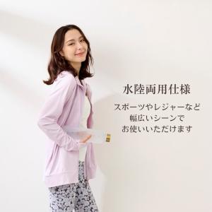 レディース 長袖ラッシュガード UVジャケット...の詳細画像2