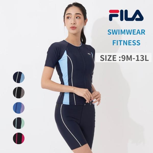 フィラ レディス 配色袖付フルジップセパレート