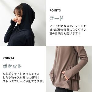 ラッシュガード レディース UVカット 体型カ...の詳細画像4