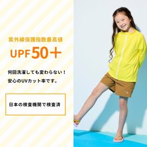 ラッシュガード キッズ UVパーカー 長袖 水...の詳細画像3