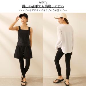 水着 ラッシュガード レディース 4点セット水...の詳細画像3