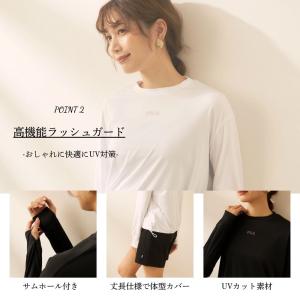 水着 ラッシュガード レディース 4点セット水...の詳細画像3