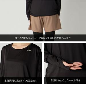 フィラ レギンス付きフィットネス水着4点 レデ...の詳細画像3