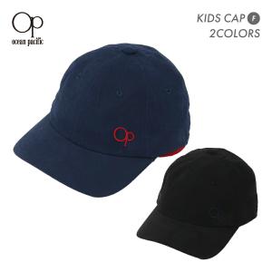 キッズ キャップ 帽子 ロゴ刺繍 サイズ調整可能 アジャスター 無地 シンプル 子ども ボーイズ 男の子 OP オーシャンパシフィック 560900の商品画像
