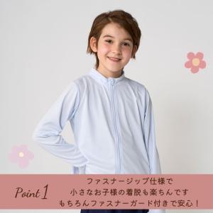 ラッシュガード キッズ おしゃれ OP フリル...の詳細画像3