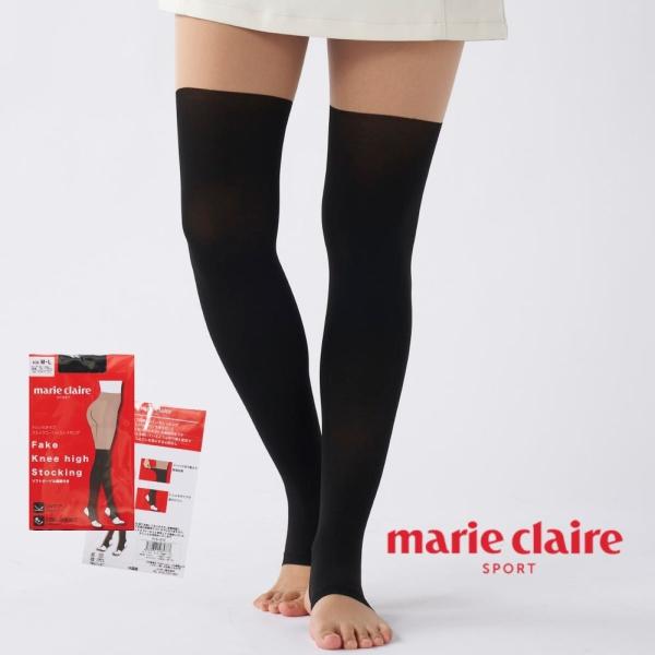 ストッキング ゴルフ トレンカ レディース ゴルフウェア ゴルフ用 マリクレール ベージュ ソックス...