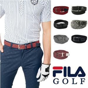 メンズ ゴルフベルト ゴルフ小物 メッシュベルト FILA