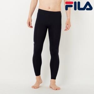 レギンス インナー メンズ フィラゴルフ 筋肉サポート 無地ブラックアウトレット
