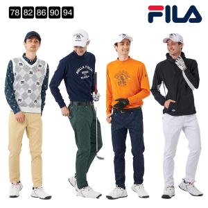 ゴルフウェア メンズ ゴルフパンツ ロングパンツ ストレッチ 9分丈テーパードパンツ FILA フィラ 782300の商品画像