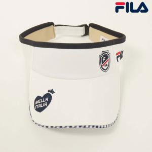 FILA フィラ GOLF レディース バイザー ホワイト 791920