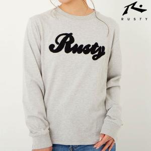 RUSTY レディース ラスティ 長袖Tシャツ グレーヘザー 920070