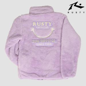 ラスティ キッズ ＲＵＳＴＹ フリースパーカー ジップパーカー