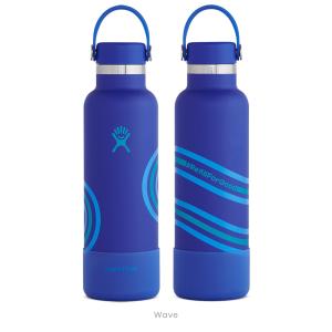 Hydro Flask（ハイドロフラスク）HYDRATION  21oz Standard Mouth　79 WAVE　REFILL FOR GOOD COLLECTION｜oceanzonesurf