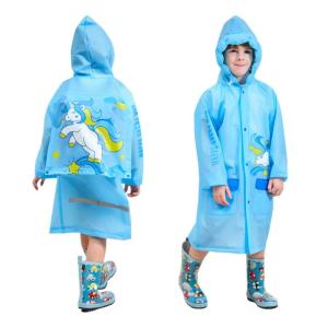 PRETYZOOM Kids Raincoat Kids Rain Poncho Cartoon Lightweight Rainwear with
