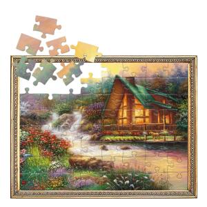 Dementia パズルs 64 Large ピース ジグソー パズルs Dementia Activities for Seniors or Eld