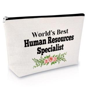 Human Resources Gifts for Women Makeup Bag HR Appreciation Gift for Coworke