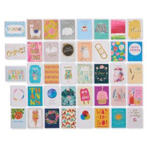 American Greetings 多目的カード 詰め合わせ 誕生日 お礼 おめでとうございます 40枚入り並行輸入