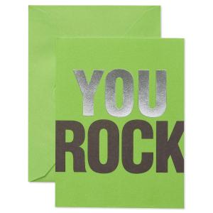 - American Greetings 10 Count 5671562 You Rock Blank Cards,