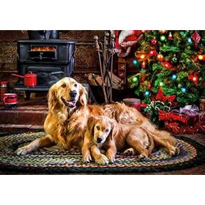 Buffalo Games - Holiday Happiness - 300 Large ピース ジグソー パズル並行輸入