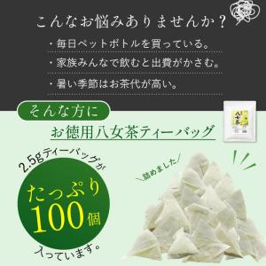緑茶 ティーバッグ 水出し 100包 八女茶 ...の詳細画像2