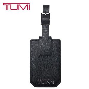 TUMI ID ラゲージタグ トゥミ ラゲッジ パスケース 本革 レザー 黒 ブラック｜ocinc