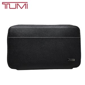 TUMI（トゥミ） クラッチバッグ セカンドバッグ ポーチ 本革 エンボス